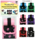 Paw Print Purse Dispenser five, star, pet, purse, dispenser, paw, print
